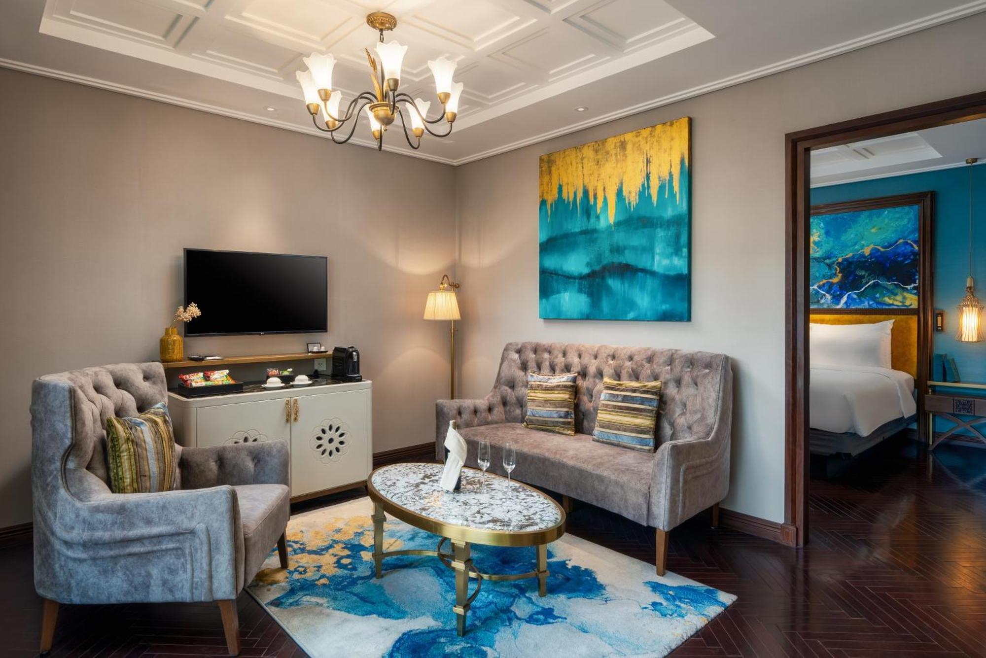 Peridot Grand Luxury Boutique Hotel Hanoj Exteriér fotografie Suite